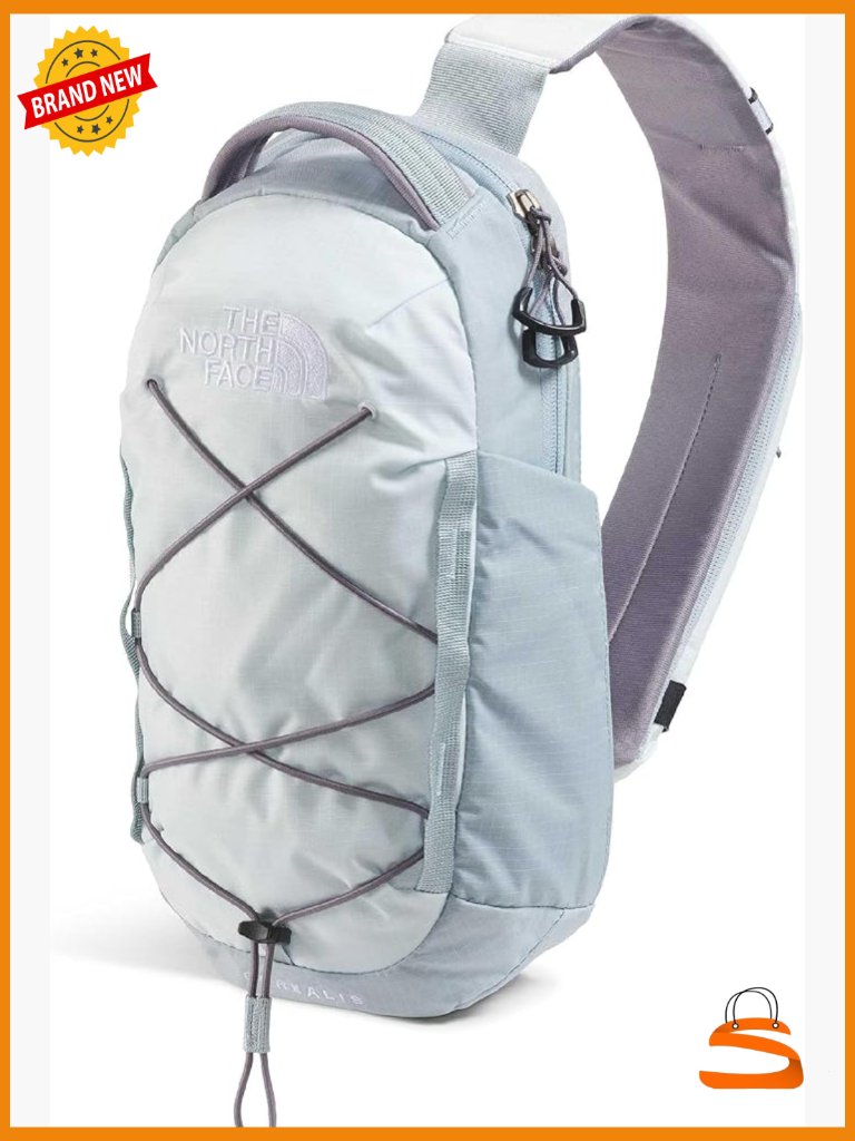Crossbody Sling Bag With Water Repellent Finish, Tablet Sleeve, Multiple Pockets
